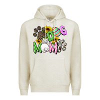 Oatmeal Heather Dog mom Easter Mother's Day Premium Hoodie - FaDigitalArtStudio