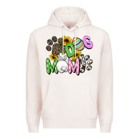 Pale Pink Dog mom Easter Mother's Day Premium Hoodie - FaDigitalArtStudio