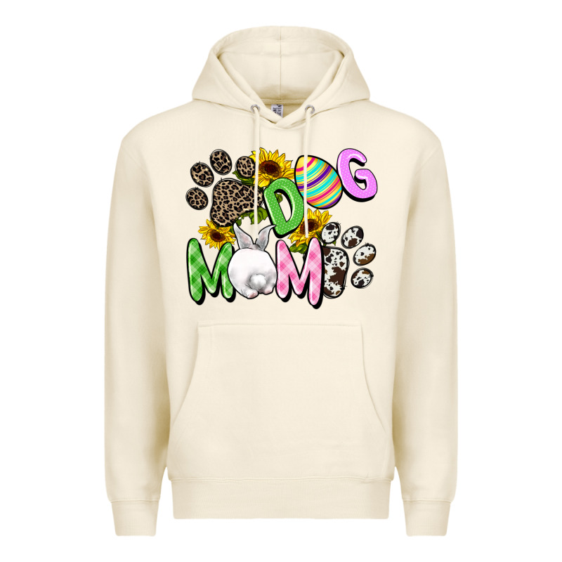 Dog Mom Easter Mother's Day Premium Hoodie by FaDigitalArtStudio | Teevron