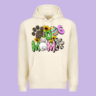 Dog Mom Easter Mother's Day Premium Hoodie Designed By Fadigitalartstudio