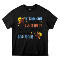 Black if god can make a bugs butt light up Heavy Core Tee - MaliasSmallBusiness