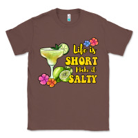 Chestnut life is short make it salty Classic Tee - Jasminsmagicworld