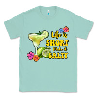 Seafoam life is short make it salty Classic Tee - Jasminsmagicworld