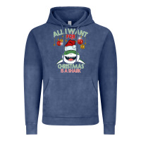 Vintage Denim All I Want For Christmas Is A Shark Vintage Hoodie - Bettercallsaul