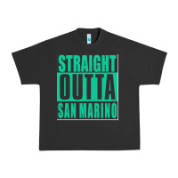 Pigment Black Straight Outta San Marino Urban Heavy Tee - Bettercallsaul