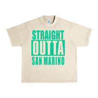 Sandshell Straight Outta San Marino Urban Heavy Tee - Bettercallsaul