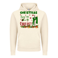 Vintage Artic Christmas Begins With Christ Vintage Hoodie - Bettercallsaul