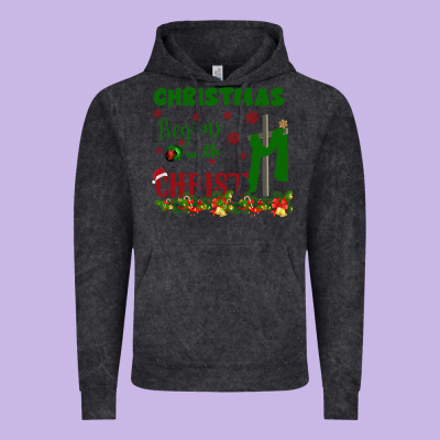 Christmas Begins With Christ Vintage Hoodie Designed By Bettercallsaul