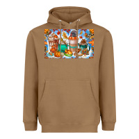 Toasted Coconut Thanksgiving Coffee Drink Kids Cup Heavyweight Hoodie - CowhideDigitalArt
