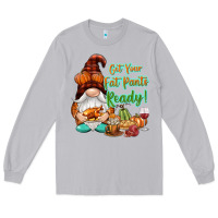 Moon Dust Get your fat pants ready Long Sleeve Tee - NancyCooperArtShop