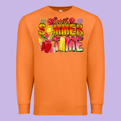 Sweet Summer Time Premium Sweatshirt Designed By Cowhidedigitalart
