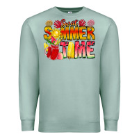 Seafoam Sweet Summer Time Premium Sweatshirt - CowhideDigitalArt
