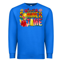 True Royal Sweet Summer Time Premium Sweatshirt - CowhideDigitalArt