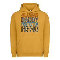 Pigment Peanut Butter husband daddy protector hero Urban Hoodie - Artiststas