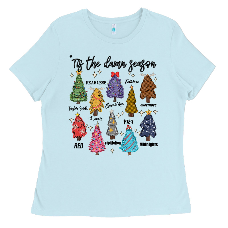 Tis The Damn Season Music Ladies Tee by MaliasSmallBusiness | Teevron