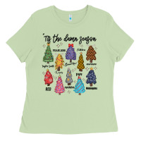 Matcha tis the damn season music Ladies Tee - MaliasSmallBusiness