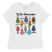 White tis the damn season music Ladies Tee - MaliasSmallBusiness