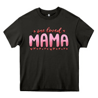 Asphalt one loved mama Heavy Core Tee - MaliasSmallBusiness