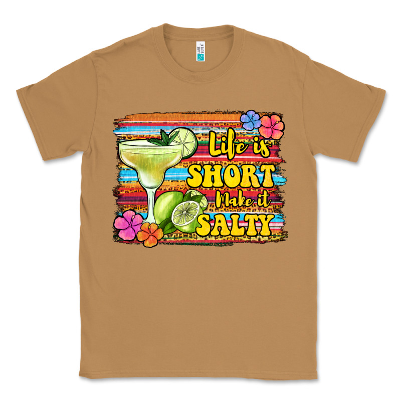 Life Is Short Make It Salty Classic Tee by Jasminsmagicworld | Teevron