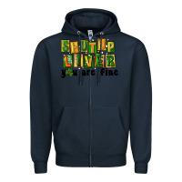 Navy shut up liver you are fine Zipper Hoodie - FaDigitalArtStudio