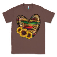 Chestnut Sunflower Fall Heart Classic Tee - RanaPortraitStore