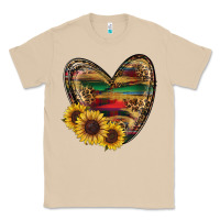 Mushroom Sunflower Fall Heart Classic Tee - RanaPortraitStore