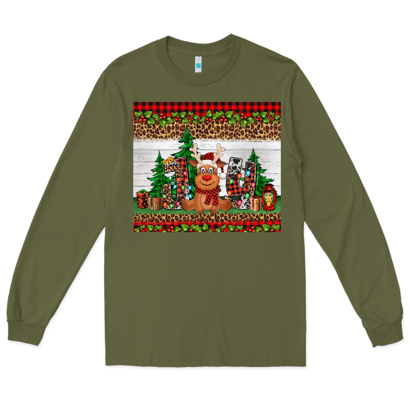 Joy Reindeer Long Sleeve Tee by Jasminsmagicworld | Teevron