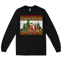 Black joy reindeer Long Sleeve Tee - Jasminsmagicworld