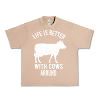 Burro Life Is Better With Cows Around Urban Heavy Tee - Bettercallsaul