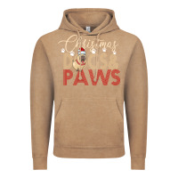 Vintage Coffee Christmas Dogs Paws Vintage Hoodie - Bettercallsaul