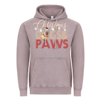 Vintage Zinc Christmas Dogs Paws Vintage Hoodie - Bettercallsaul