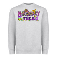 Heather Grey Pharmacy Tech Heavyweight Sweatshirt - HowdyJamesFarm