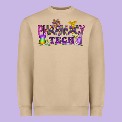 Pharmacy Tech Heavyweight Sweatshirt Designed By Howdyjamesfarm