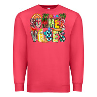 Cardinal Summer Vibes Premium Sweatshirt - CowhideDigitalArt
