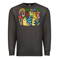 Smoke Summer Vibes Premium Sweatshirt - CowhideDigitalArt
