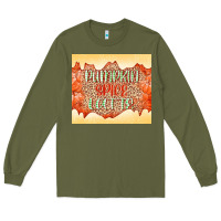 Army Green Pumpkin spice latte Long Sleeve Tee - NancyCooperArtShop