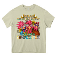 Mossy relax were all crazy its not a competition nca Heavy Core Tee - NancyCooperArtShop