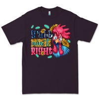 Plum yall aint right with chicken Premium Tee - NancyCooperArtShop
