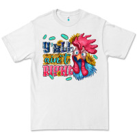 White yall aint right with chicken Premium Tee - NancyCooperArtShop