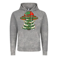 Cloud Rock Ufo Christmas Pine Tree Vintage Hoodie - Bettercallsaul