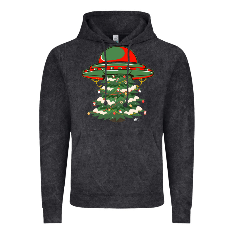 Ufo Christmas Pine Tree Vintage Hoodie by Bettercallsaul | Teevron