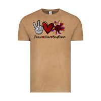 Vintage Camel Peace Love Sunshine Sunflower Vintage Tee - Bettercallsaul