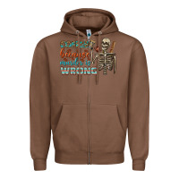 Chestnut coffee because murder is wrong bbs Zipper Hoodie - BundleAndBundleShop