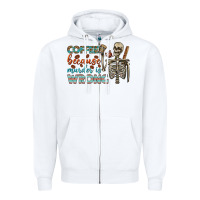 White coffee because murder is wrong bbs Zipper Hoodie - BundleAndBundleShop