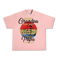 Salmon Being Grandpa İs An Honor Being Papa İs Priceless Urban Heavy Tee - Bettercallsaul