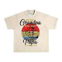 Sandshell Being Grandpa İs An Honor Being Papa İs Priceless Urban Heavy Tee - Bettercallsaul