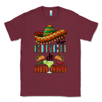 Burgundy cinco de dirinko sombrero Classic Tee - BarkalooDesign