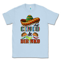 Dusty Blue cinco de dirinko sombrero Classic Tee - BarkalooDesign