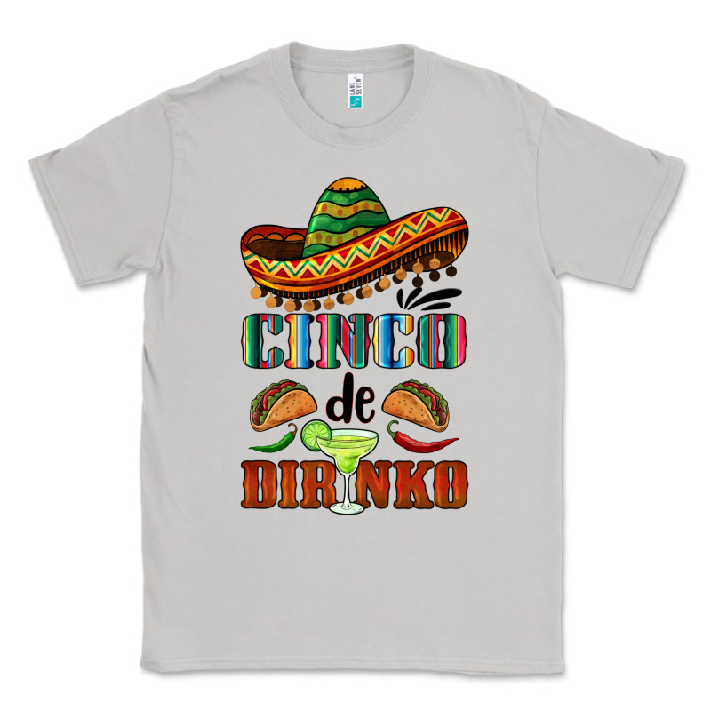 Cinco De Dirinko Sombrero Classic Tee by BarkalooDesign | Teevron