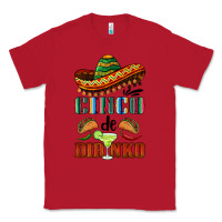 Red cinco de dirinko sombrero Classic Tee - BarkalooDesign